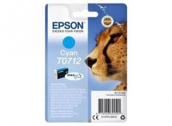 Inkjet Epson Original T0712 Cyan C13T07124012