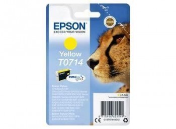 Inkjet Epson Original T0714 amarillo C13T07144012