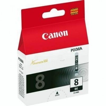 Inkjet Canon Original PIXMA. Negro CLI8BK
