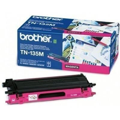Tóner Láser Brother TN135M alta capacidad Magenta