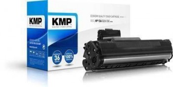 Tóner Láser KMP compatible HP Q2612A negro