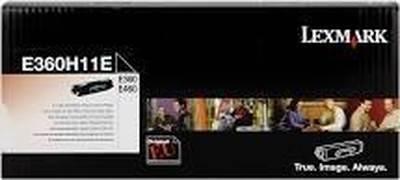 Toner Ibm Lexmark E360H11E  Negro