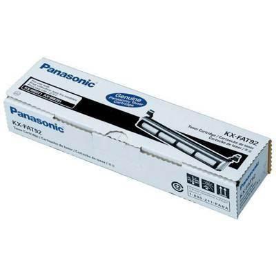 Toner Panasonic Original KX-FAT92X Negro
