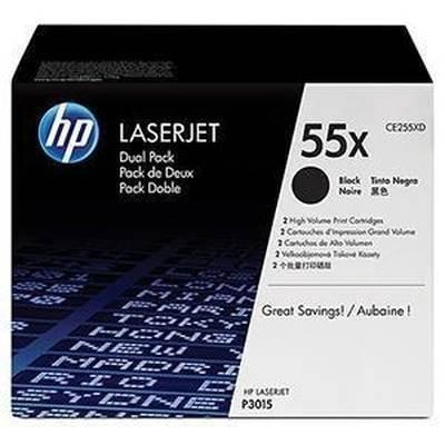 Toner HP LaserJet P3011/P3015 Negro 12500 Pag CE255XD