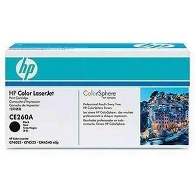 Toner HP Original CE260A CP4025/4525 Negro