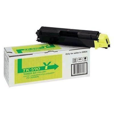 Toner Kyocera Original 1T02KVANL0  Amarillo TK590Y