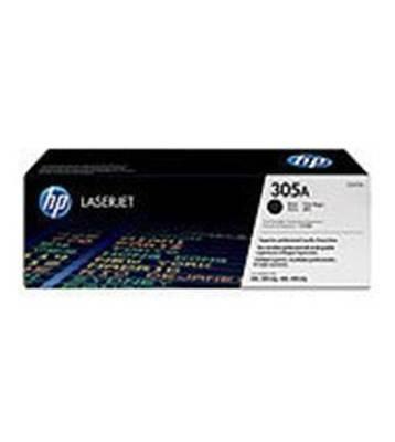 Toner HP original laser CE410A 305A negro