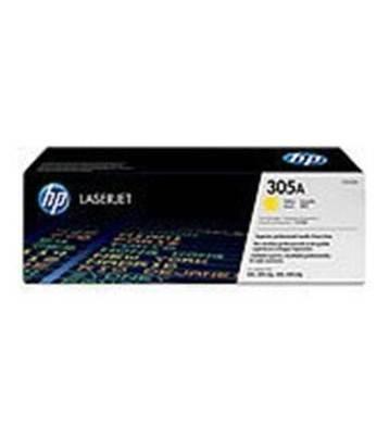 Toner HP original CE412A amarillo
