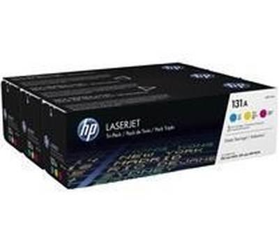 Toner Hp Original 131A U0SL1AM Cian/Magenta/Amarillo P/3