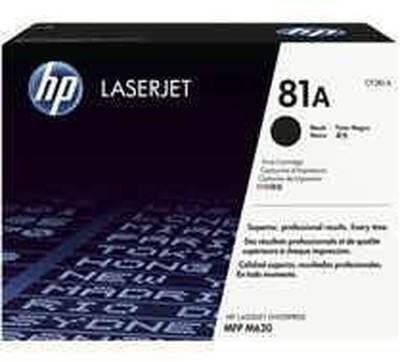 Toner HP LaserJet Original M630/M604 81a Negro CF281A