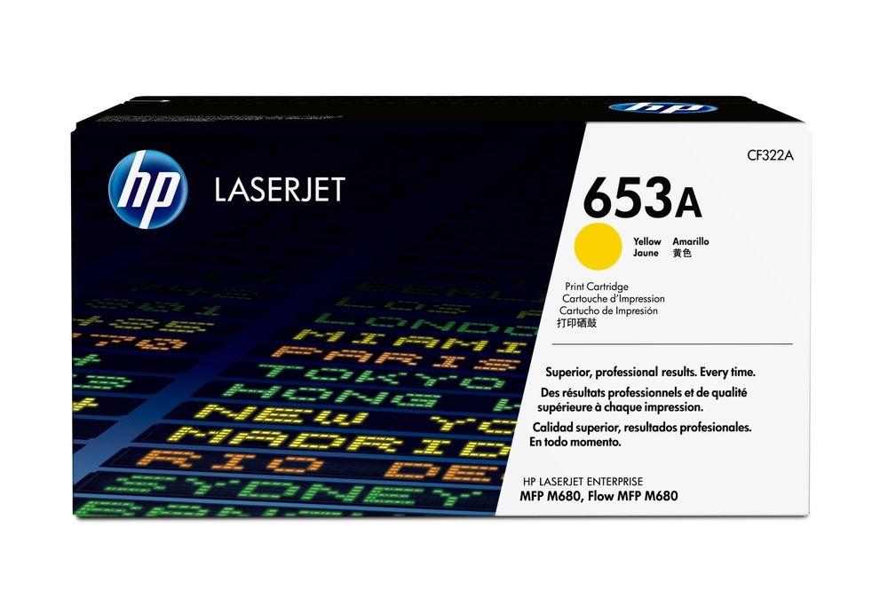 HP 653A Yellow LaserJet Toner Cartridge