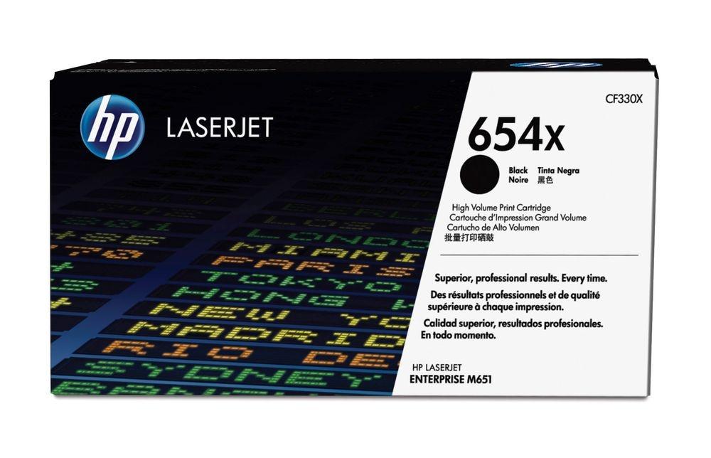 HP 654X Black LaserJet Toner Cartridge
