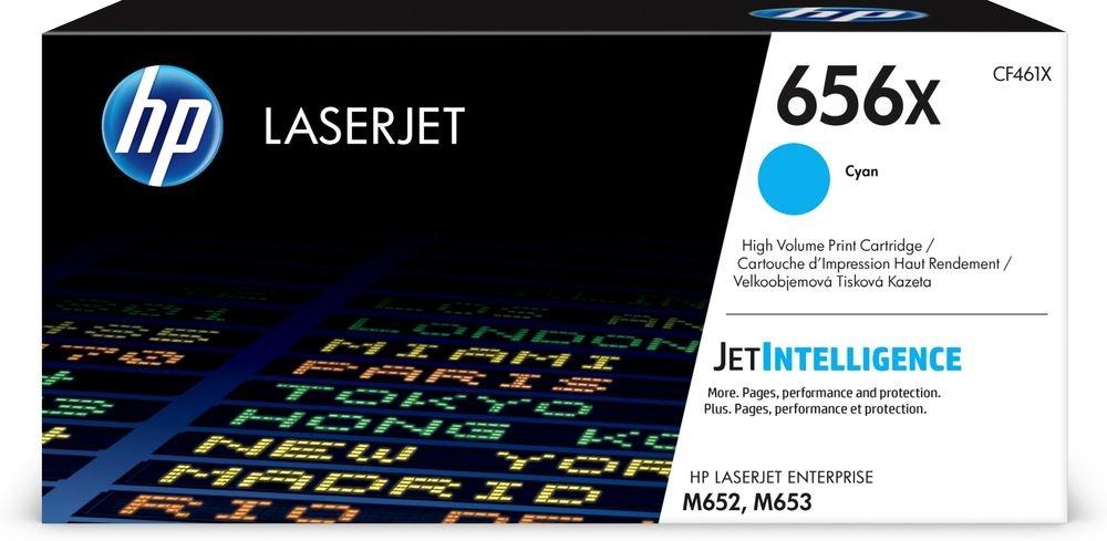 HP 656X Cyan LaserJet Toner Cartridge