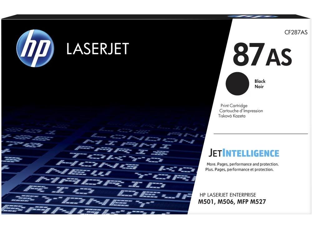 HP 87AS Black LaserJet Toner Cartridge