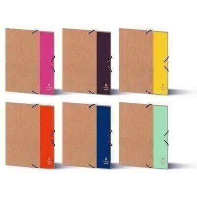 Carpeta solapas Bismark natural color 328691