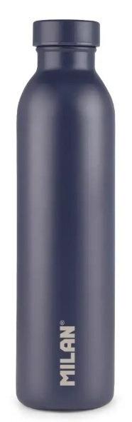 643020B Botella isotérmica de acero inoxidable 591 ml serie 1918, azul marino