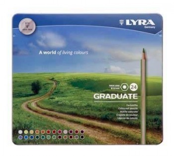 Lapiz Lyra Graduate Est. Metal 24 Uds. L2871240
