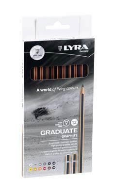 Lapiz Lyra Graduate Graphite Est. 12 Uds. L1171120