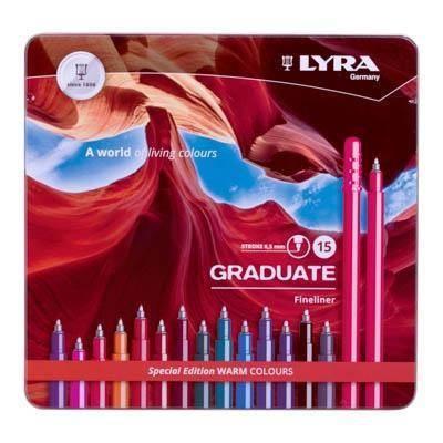 Lapiz Lyra Graduate Est. Metal 15 Uds. Warm L6771151