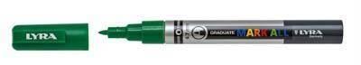 Marcador Permanente Lyra Mark All Verde Savia 0,7 mm