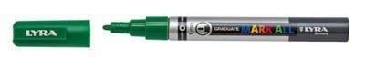 Marcador Permanente Lyra Mark All Verde Savia 1 mm