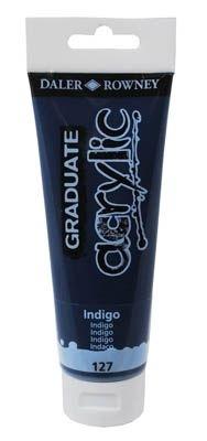 Pintura acrilica Graduate Acrylic Indigo Tubo120Ml D123120127