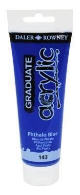 Graduate Col.Acríli. Phthalo Blue. Tubo120Ml