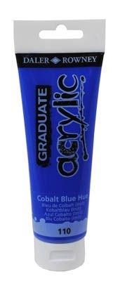 Pintura acrilica Graduate Acrylic azul Cobalto Tubo120Ml D123120110