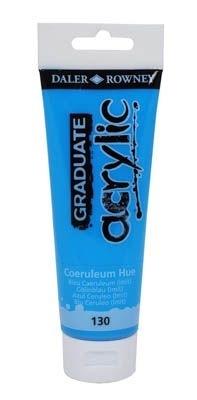 Pintura acrilica Graduate Acrylic azul ceruleo Tubo120Ml D123120130