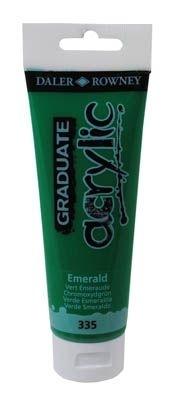 Pintura acrilica Graduate Acrylic Verde esmeralda Tubo120Ml D123120335