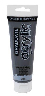 Pintura acrilica Graduate Acrylic gris neutro Tubo120Ml D123120084