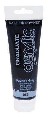 Pintura acrilica Graduate Acrylic gris Paynes Tubo120Ml D123120065