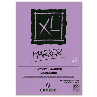 Bloc Enc 21x29,7 100H Canson XL Marker Barrera 70g C200297236