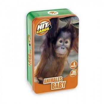 HIT CARDS CAJA METÁLICA   ANIMALES BABY IMAGILAND
