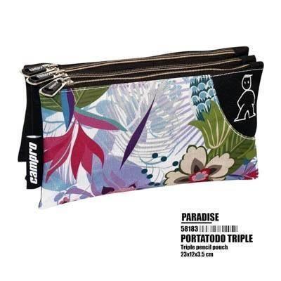 PORTATODO TRIPLE CMP PARADISE