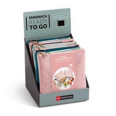 Expositor Miquelrius 12 Fundas Portasandwich MR13146