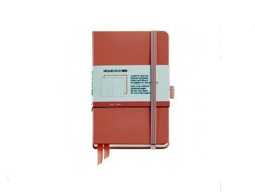 MR8121 Cuaderno Rígido 130X210 Liso C/Goma Albaricoque Chromatic MIQUELRIUS