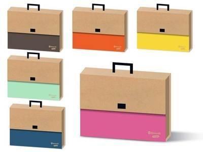 Maletin escolar Bismark natural color 328692