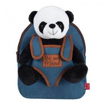 13036 Mochila Perletti TOYS Backpack Denim Paul Panda
