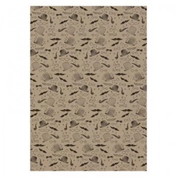 Expositor Apli rollos papel regalo kraft fun 55 unidades 2x0.70 metros 18911