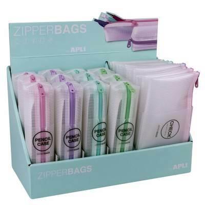Expositor Apli 18696  zipper bags 24 uds std