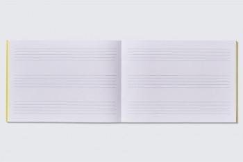 Bloc Musica Additio M03 cuarto 3Pentagramas apaisado