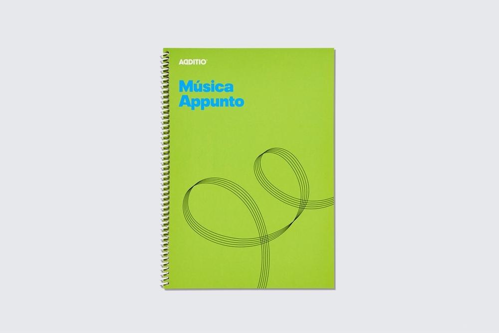 Bloc Musica Additio M12 folio appunto Duo