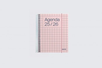 Agenda espiral Additio A142DP bachillerato Universal dia pagina 288paginas 12x18,5cm