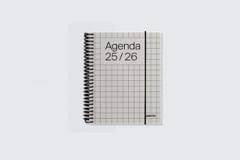 Agenda espiral Additio A142DP bachillerato Universal dia pagina 288paginas 12x18,5cm