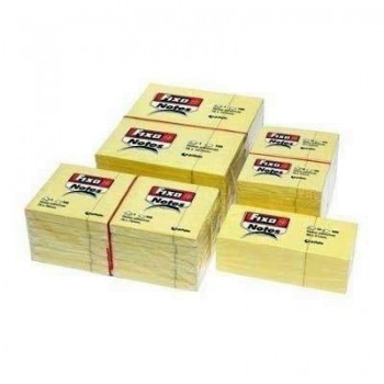 Taco de Notas Fixo 76x76 Amarillo 65005460