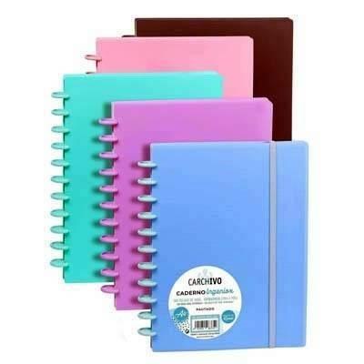 66015071 CUADERNO INGENIOX A5 100H RAYAS VIOLET FLOWER CARCHIVO