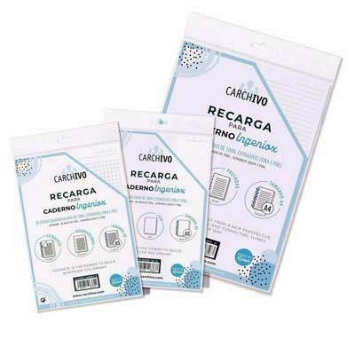 66104005 RECAMBIO CUADERNO INGENIOX A4 50 HOJAS RAYAS CARCHIVO