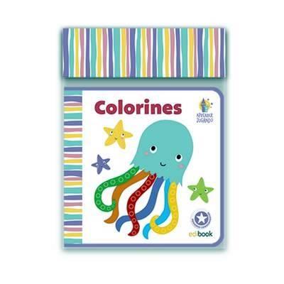 EDI0146-1 APRENDER JUGANDO - LIBRO CARTÓN Y EVA - COLORINES