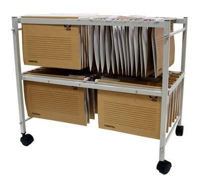 Carro portacarpetas colgantes Gio 400107300 doble extensible